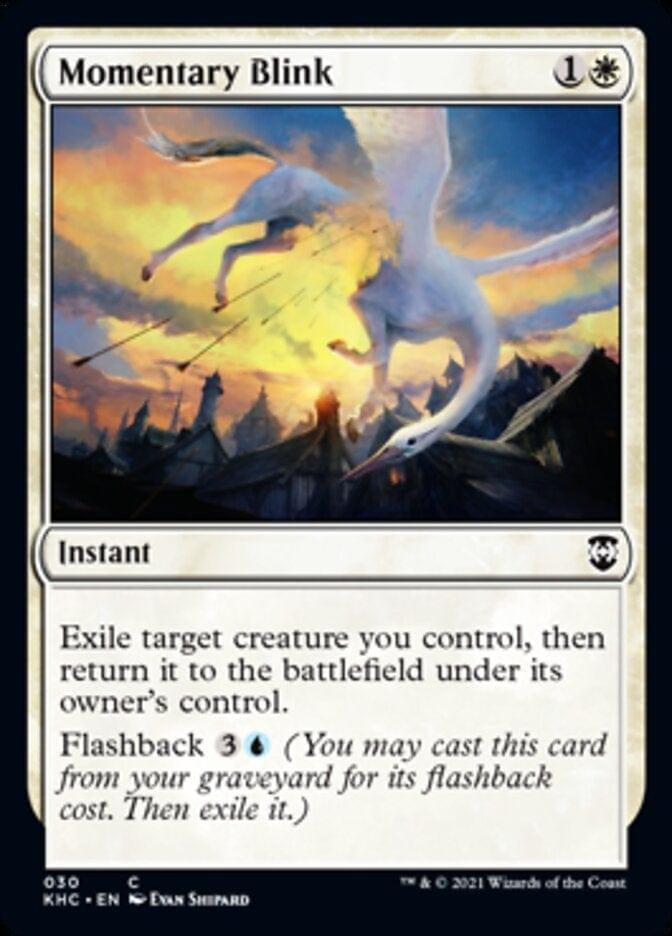 Magic: The Gathering MTG Single Momentary Blink [Kaldheim Commander]