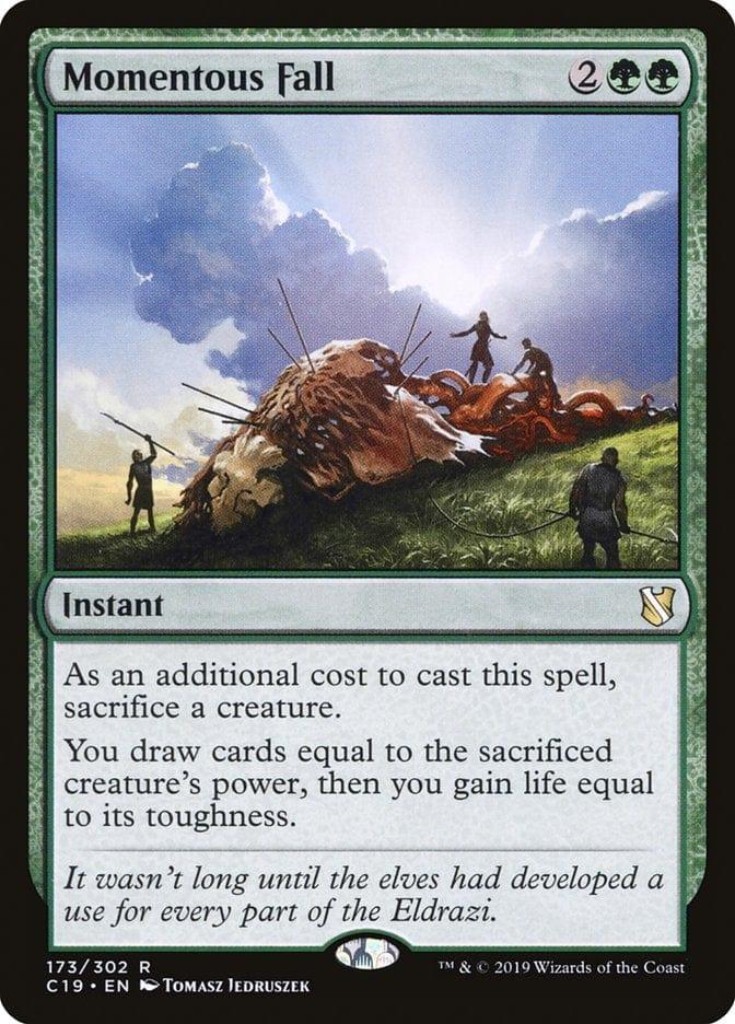 Magic: The Gathering MTG Single Momentous Fall [Commander 2019]