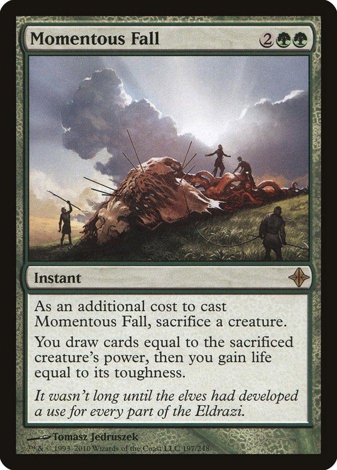 Magic: The Gathering MTG Single Momentous Fall [Rise of the Eldrazi]