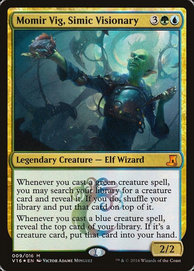 Magic: The Gathering MTG Single Momir Vig, Simic Visionary [From the Vault: Lore]