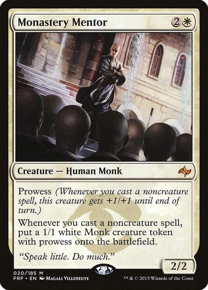 Magic: The Gathering MTG Single Monastery Mentor [Fate Reforged]
