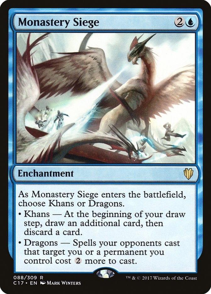 Magic: The Gathering MTG Single Monastery Siege [Commander 2017]