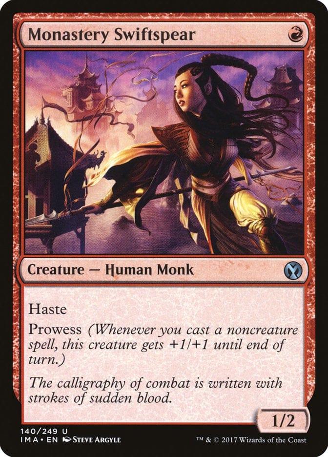 Magic: The Gathering MTG Single Monastery Swiftspear [Iconic Masters]