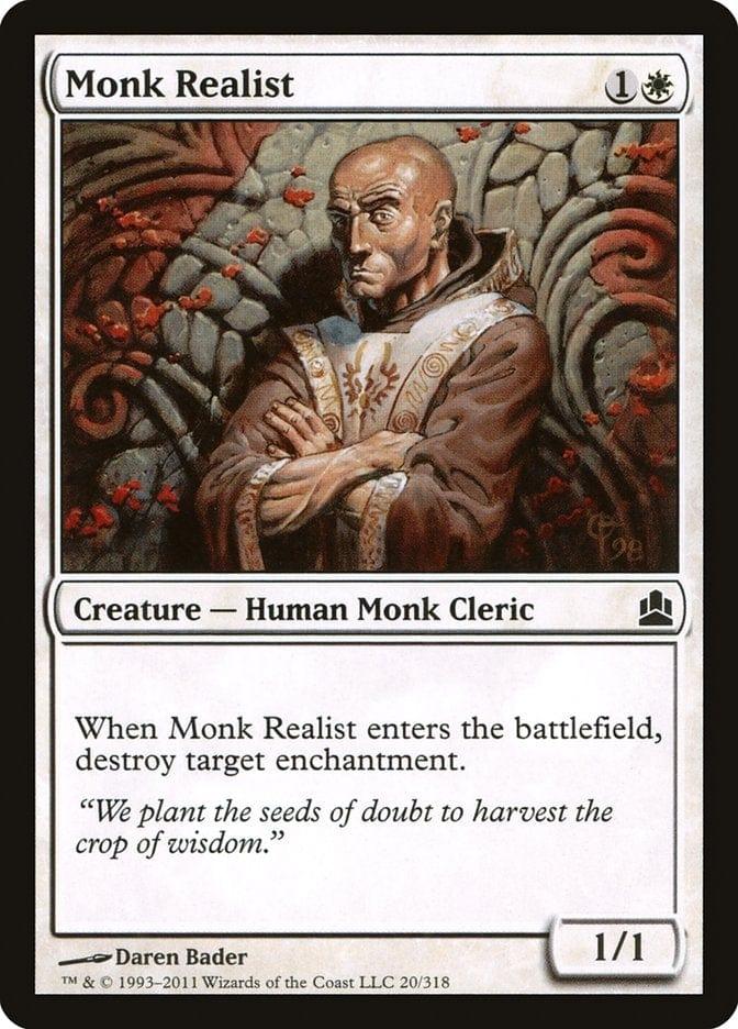 Magic: The Gathering MTG Single Monk Realist [Commander 2011]