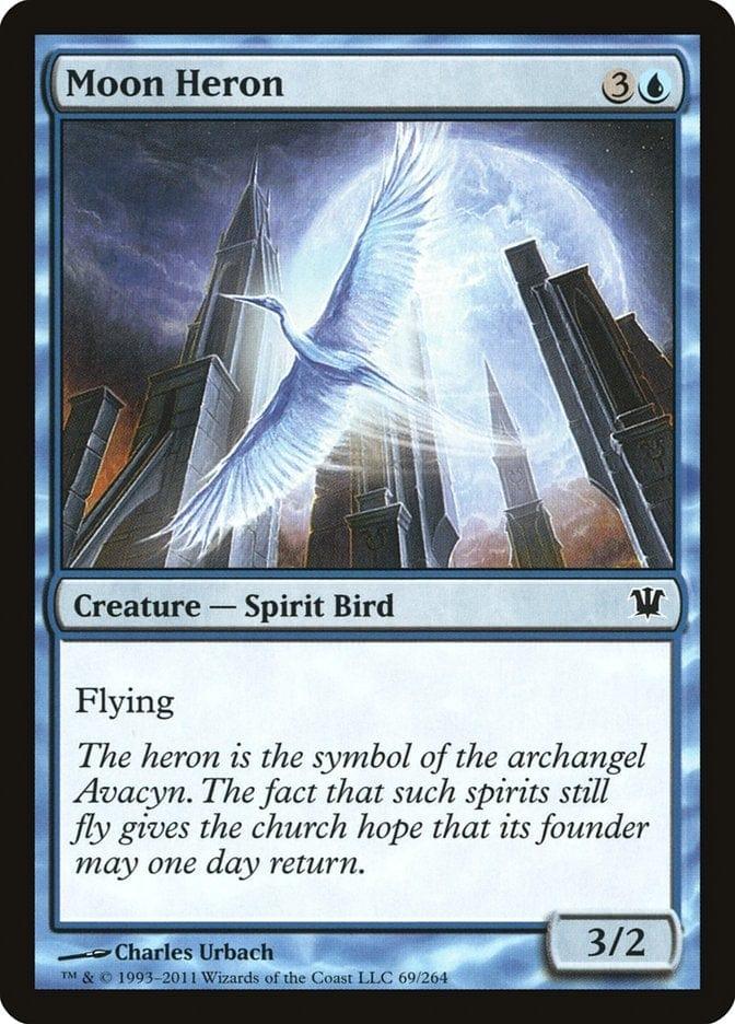 Magic: The Gathering MTG Single Moon Heron [Innistrad]