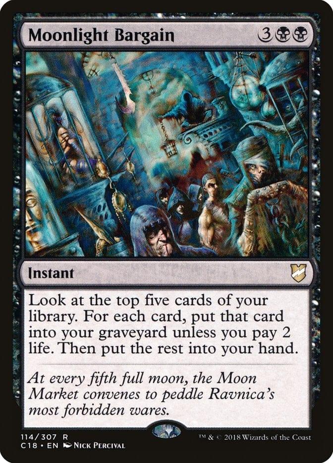Magic: The Gathering MTG Single Moonlight Bargain [Commander 2018]