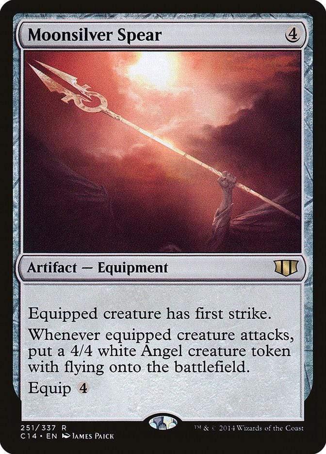 Magic: The Gathering MTG Single Moonsilver Spear [Commander 2014]
