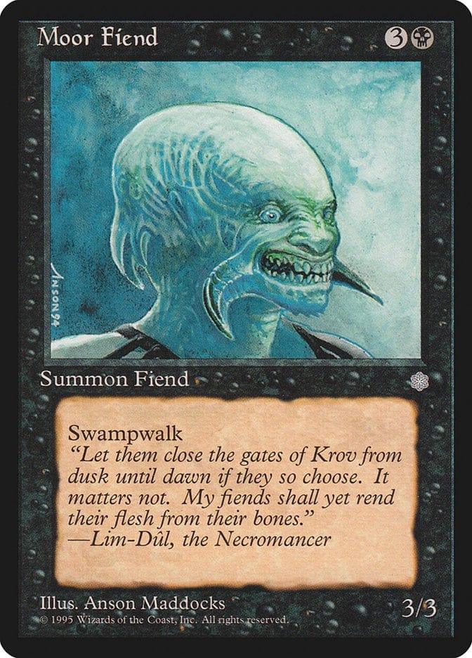 Magic: The Gathering MTG Single Moor Fiend [Ice Age]