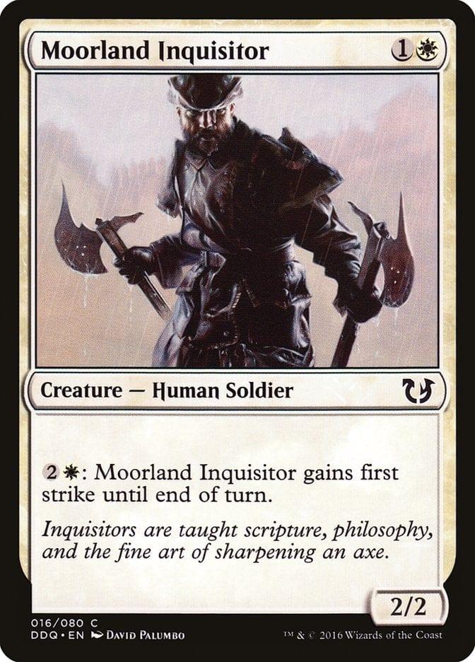 Magic: The Gathering MTG Single Moorland Inquisitor [Duel Decks: Blessed vs. Cursed]
