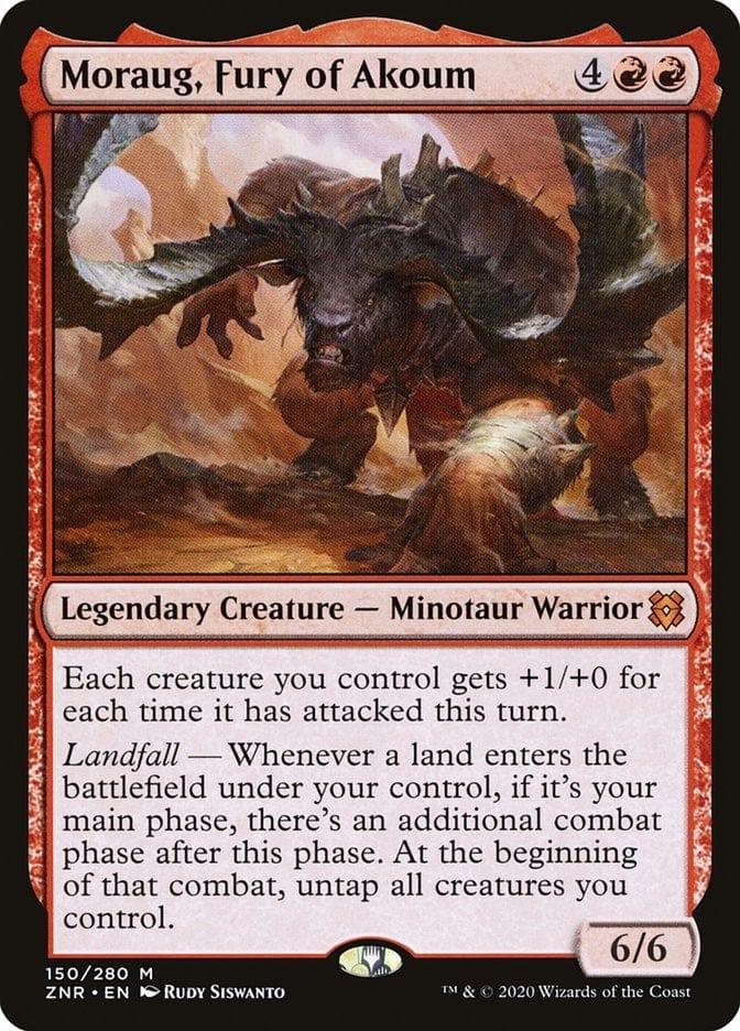Magic: The Gathering MTG Single Moraug, Fury of Akoum [Zendikar Rising]