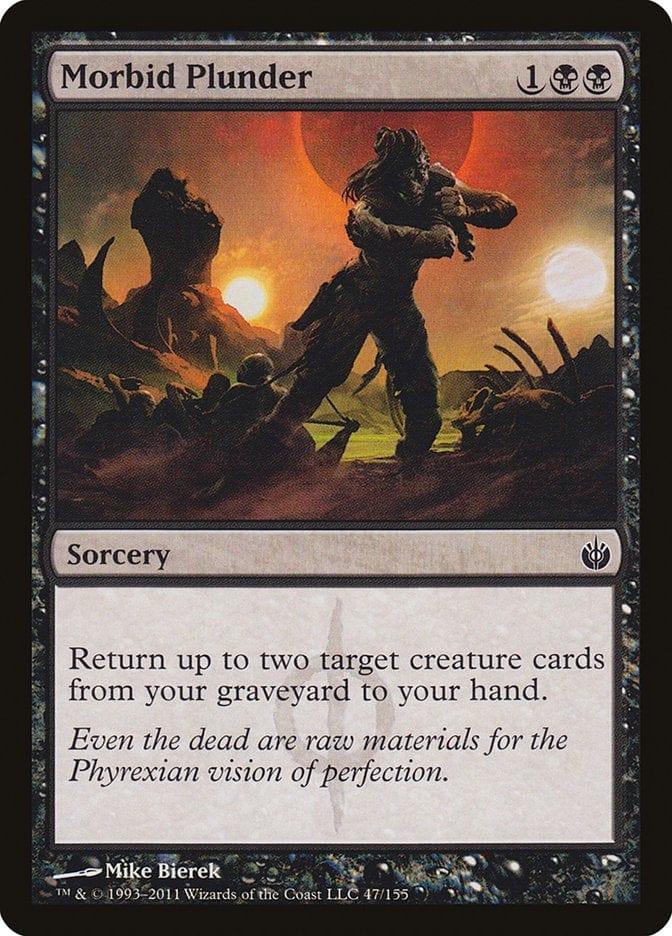 Magic: The Gathering MTG Single Morbid Plunder [Mirrodin Besieged]