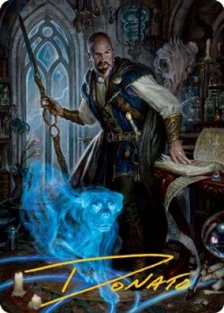 Magic: The Gathering MTG Single Mordenkainen Art Card (Gold-Stamped Signature) [Dungeons & Dragons: Adventures in the Forgotten Realms Art Series]