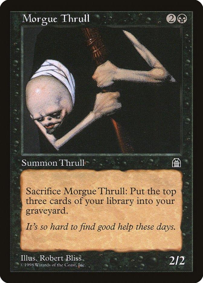 Magic: The Gathering MTG Single Morgue Thrull [Stronghold]