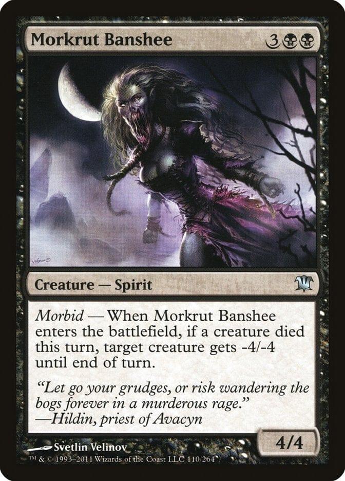 Magic: The Gathering MTG Single Morkrut Banshee [Innistrad]