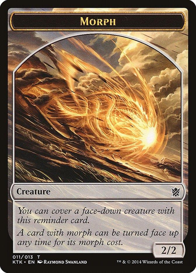 Magic: The Gathering MTG Single Morph [Khans of Tarkir Tokens]