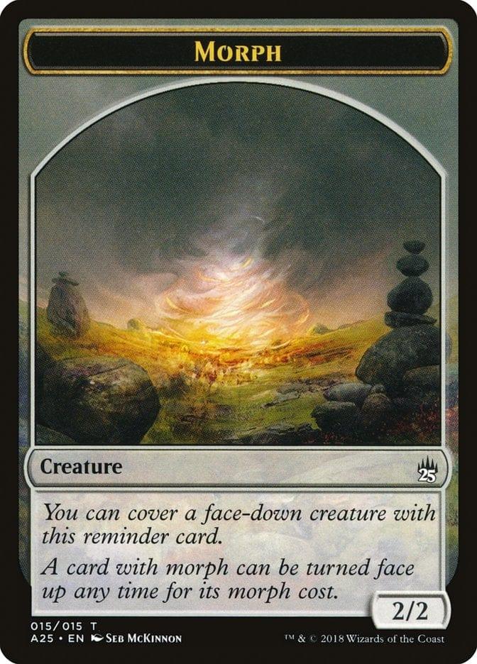 Magic: The Gathering MTG Single Morph [Masters 25 Tokens]