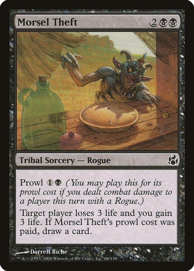 Magic: The Gathering MTG Single Morsel Theft [Morningtide]