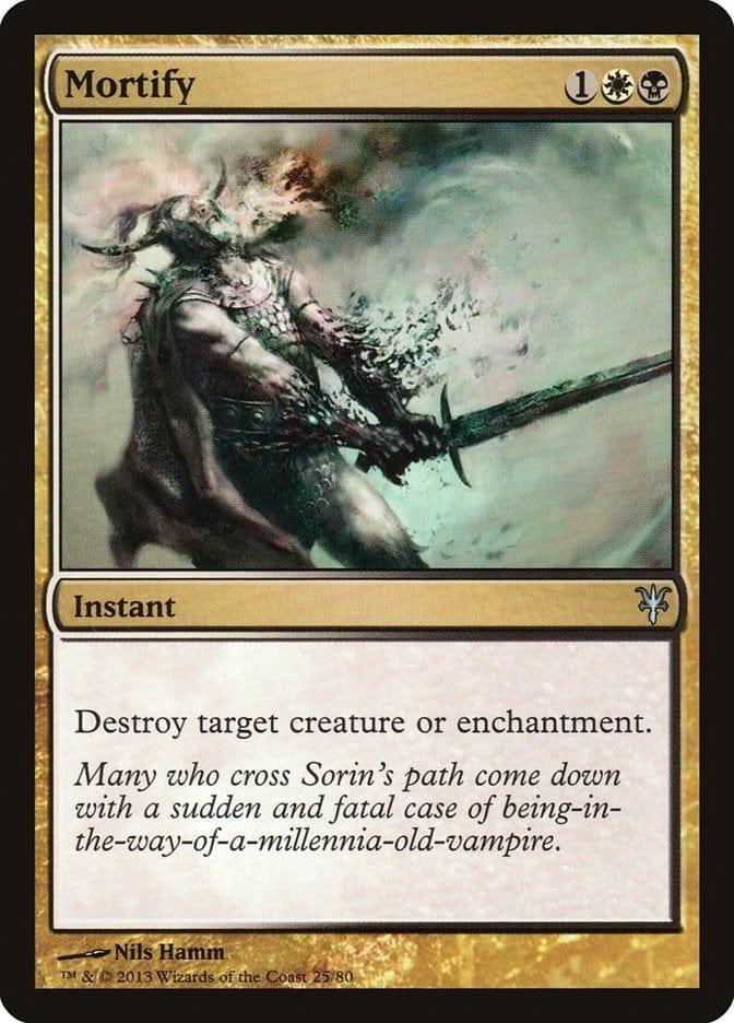 Magic: The Gathering MTG Single Mortify [Duel Decks: Sorin vs. Tibalt]