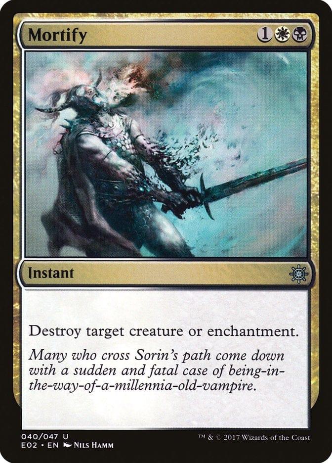 Magic: The Gathering MTG Single Mortify [Explorers of Ixalan]