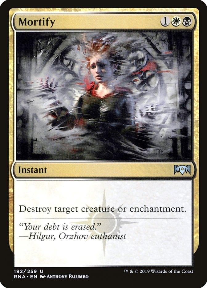 Magic: The Gathering MTG Single Mortify [Ravnica Allegiance]