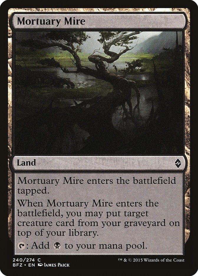 Magic: The Gathering MTG Single Mortuary Mire [Battle for Zendikar]
