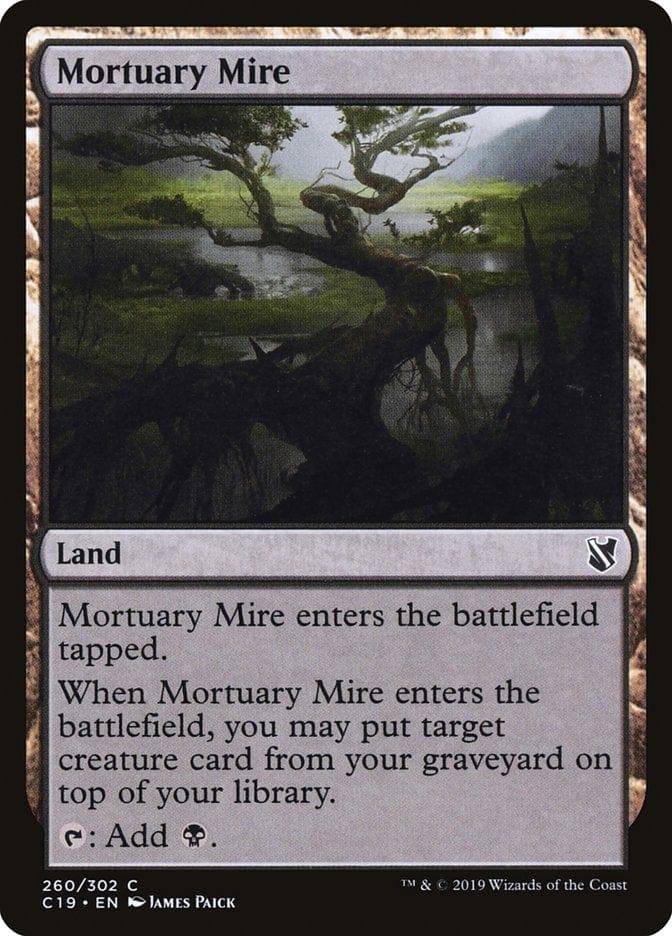Magic: The Gathering MTG Single Mortuary Mire [Commander 2019]