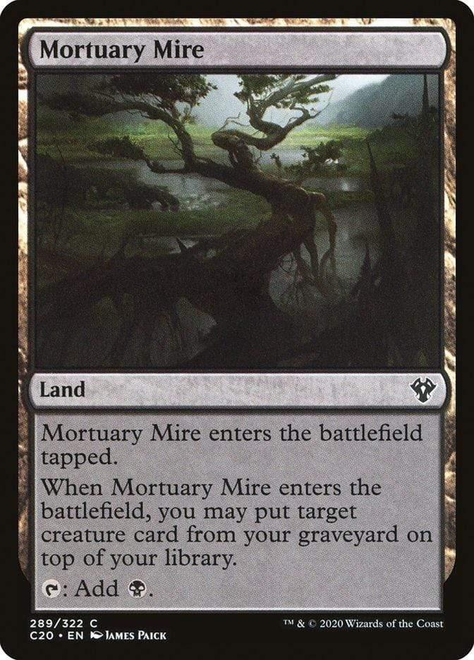 Magic: The Gathering MTG Single Mortuary Mire [Commander 2020]