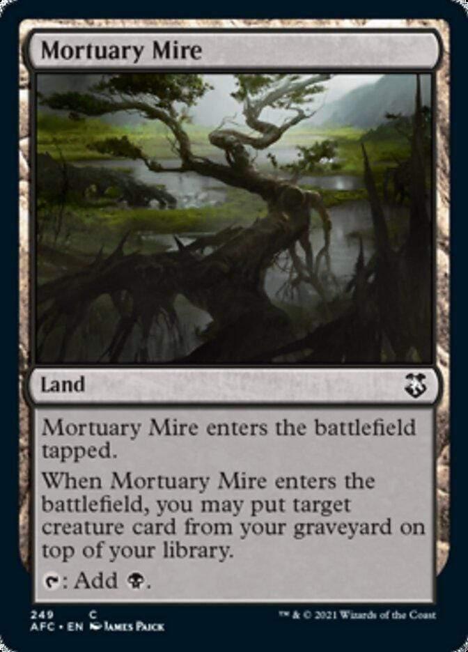 Magic: The Gathering MTG Single Mortuary Mire [Dungeons & Dragons: Adventures in the Forgotten Realms Commander]