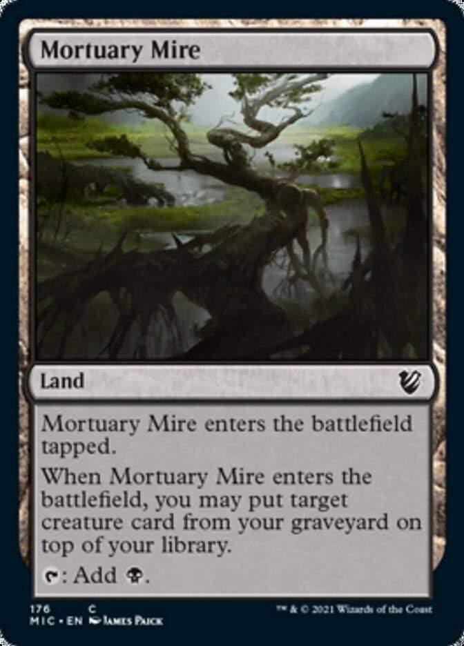 Magic: The Gathering MTG Single Mortuary Mire [Innistrad: Midnight Hunt Commander]