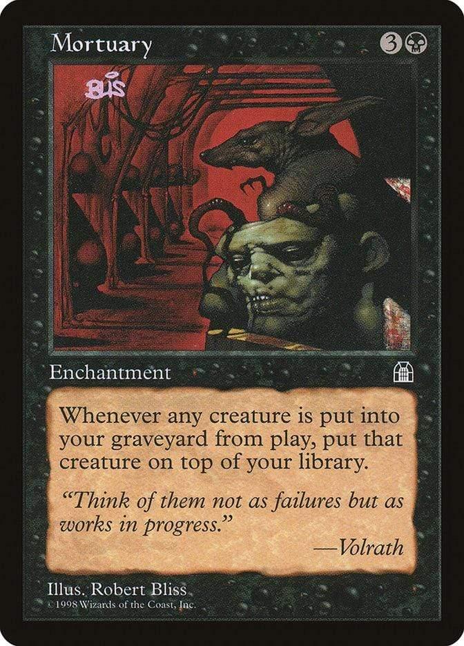 Magic: The Gathering MTG Single Mortuary [Stronghold]