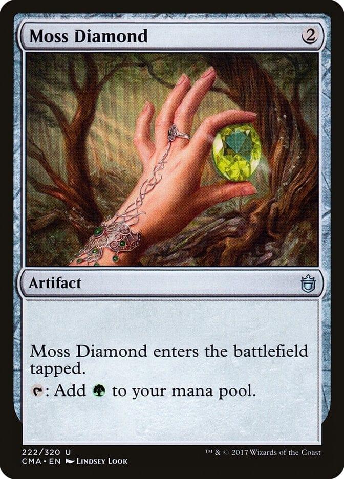 Magic: The Gathering MTG Single Moss Diamond [Commander Anthology]