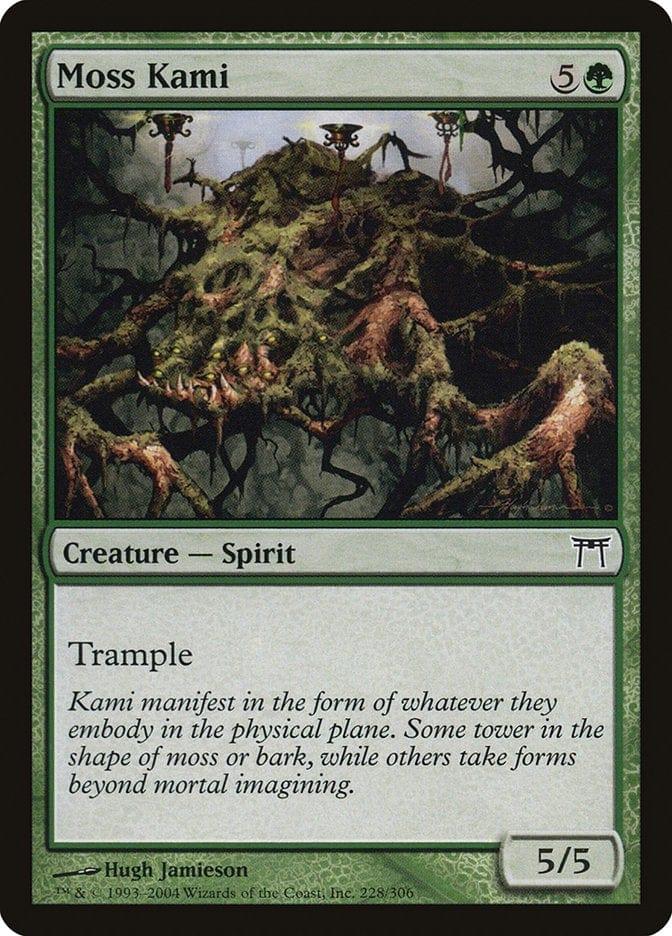 Magic: The Gathering MTG Single Moss Kami [Champions of Kamigawa]