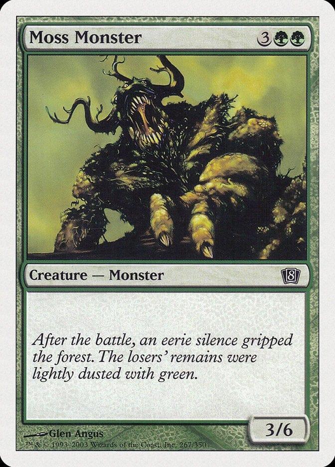 Magic: The Gathering MTG Single Moss Monster [Eighth Edition]