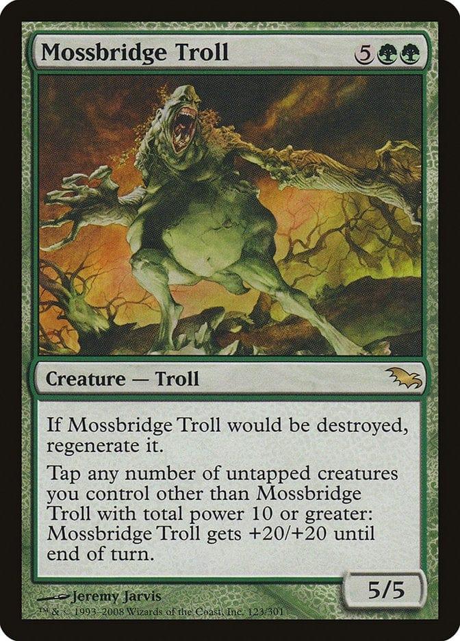 Magic: The Gathering MTG Single Mossbridge Troll [Shadowmoor]
