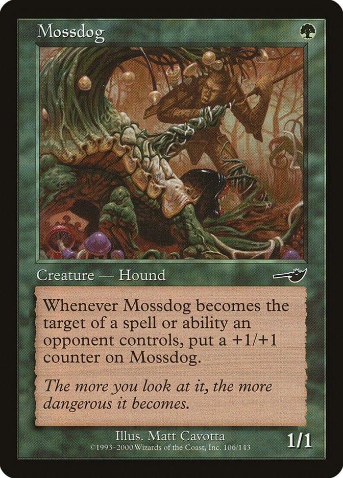 Magic: The Gathering MTG Single Mossdog [Nemesis]