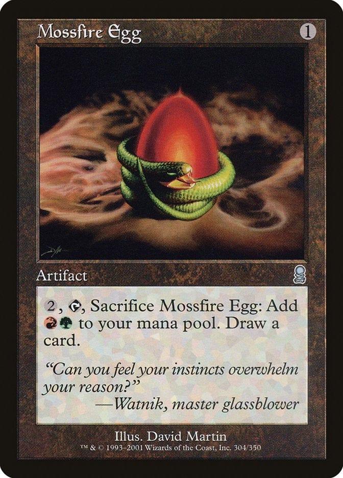Magic: The Gathering MTG Single Mossfire Egg [Odyssey]
