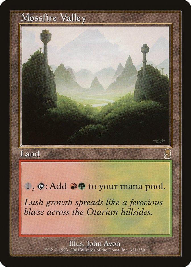Magic: The Gathering MTG Single Mossfire Valley [Odyssey]