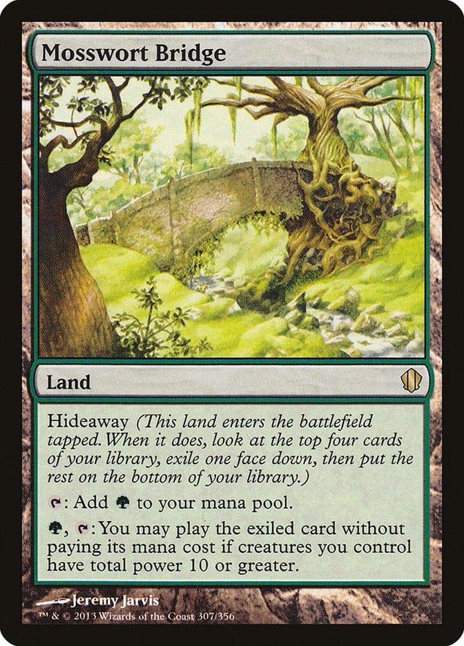 Magic: The Gathering MTG Single Mosswort Bridge [Commander 2013]