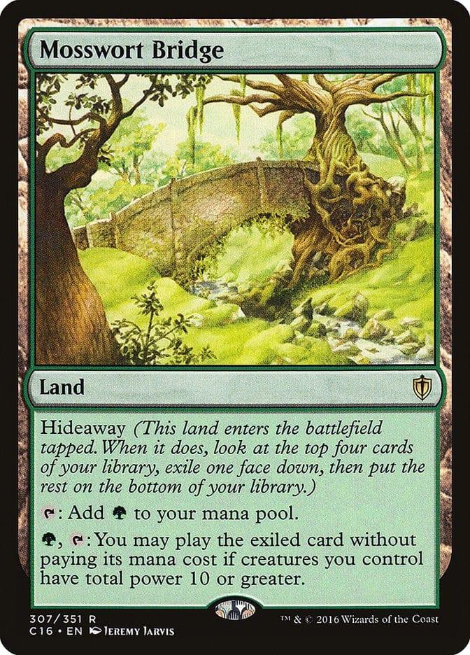 Magic: The Gathering MTG Single Mosswort Bridge [Commander 2016]