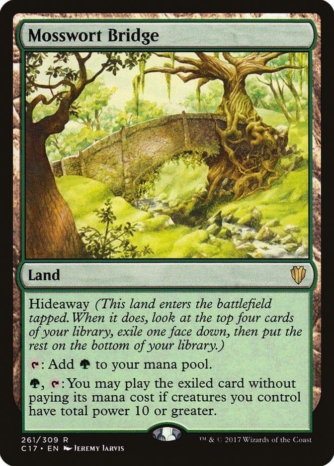 Magic: The Gathering MTG Single Mosswort Bridge [Commander 2017]