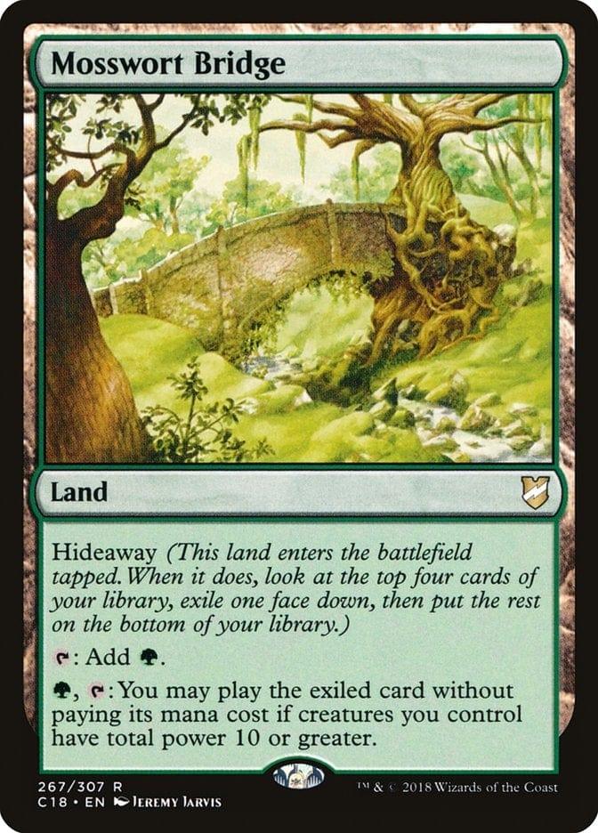 Magic: The Gathering MTG Single Mosswort Bridge [Commander 2018]