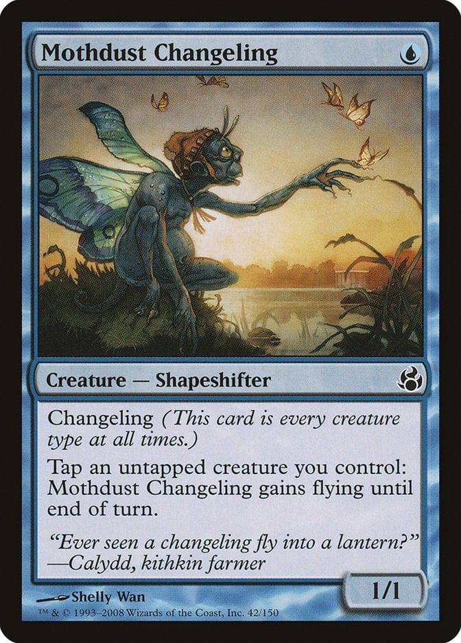 Magic: The Gathering MTG Single Mothdust Changeling [Morningtide]