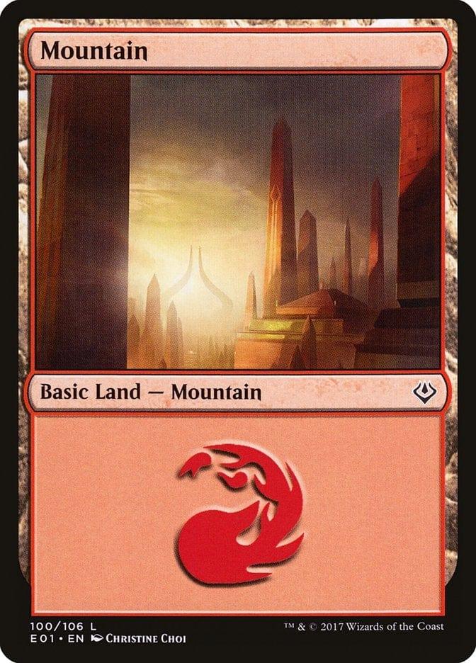Magic: The Gathering MTG Single Mountain (100) [Archenemy: Nicol Bolas]