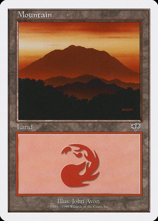Magic: The Gathering MTG Single Mountain (115) [Battle Royale Box Set]