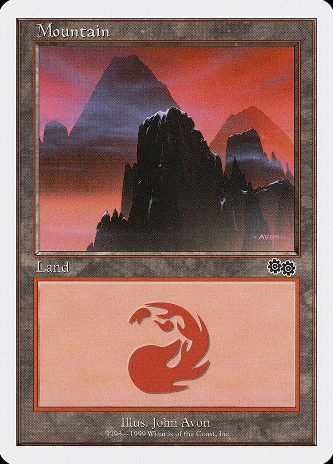 Magic: The Gathering MTG Single Mountain (122) [Battle Royale Box Set]