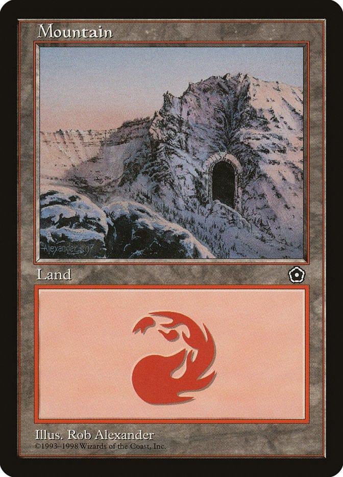 Magic: The Gathering MTG Single Mountain (162) [Portal Second Age]