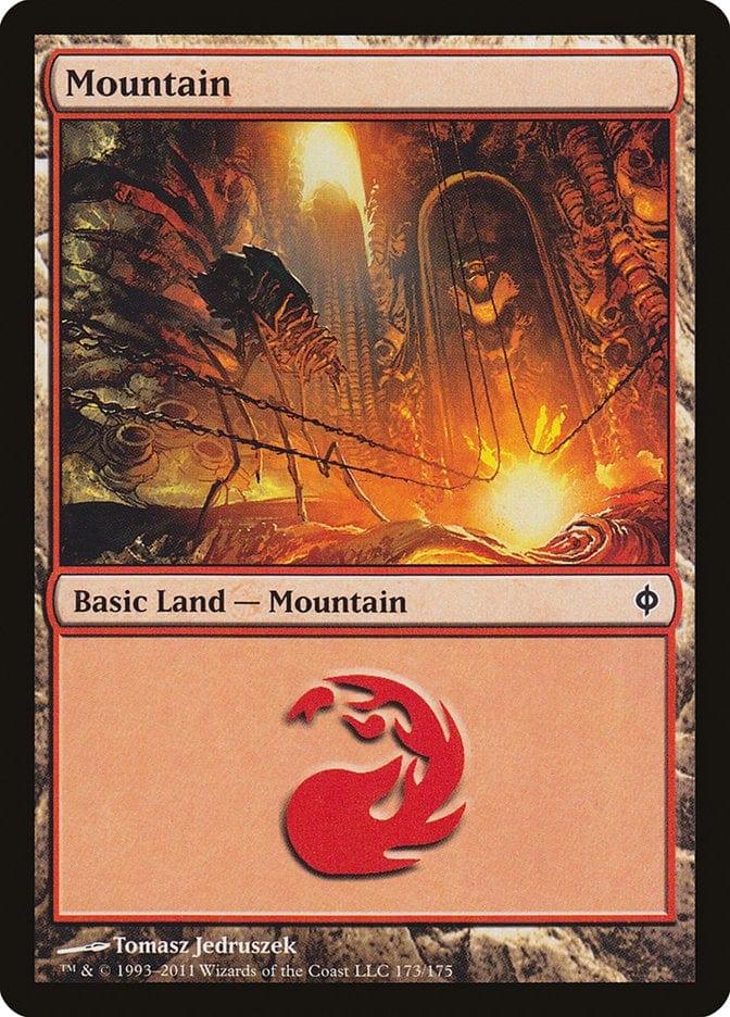 Magic: The Gathering MTG Single Mountain (173) [New Phyrexia]