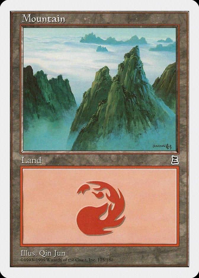 Magic: The Gathering MTG Single Mountain (175) [Portal Three Kingdoms]