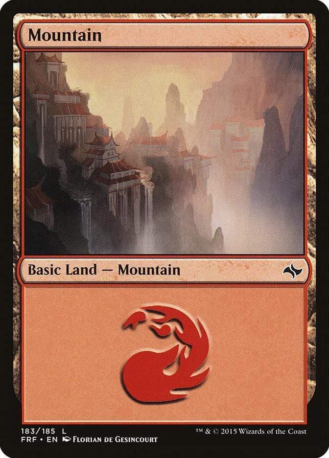 Magic: The Gathering MTG Single Mountain (183) [Fate Reforged]