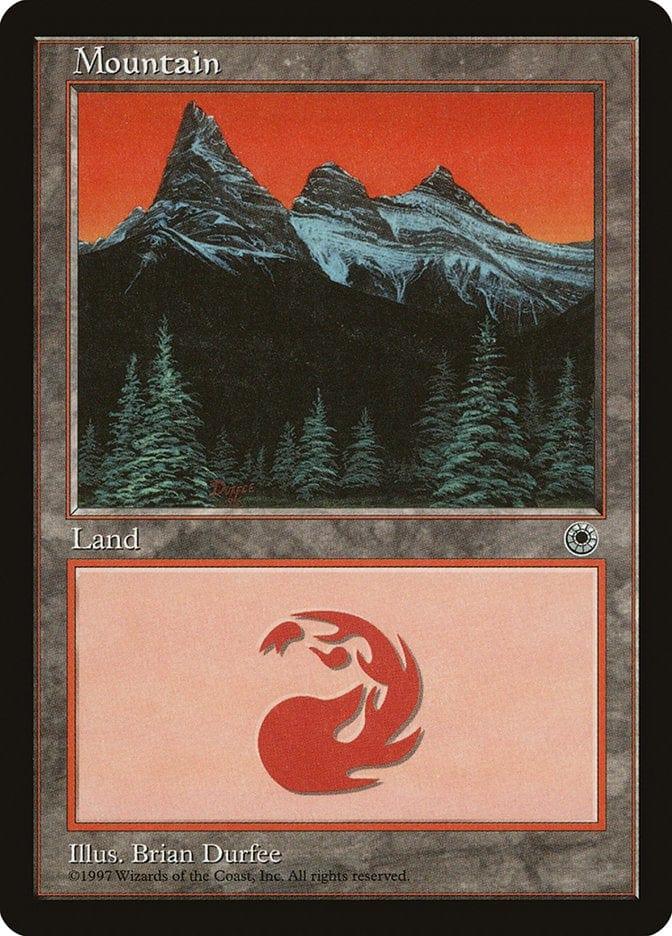 Magic: The Gathering MTG Single Mountain (211) [Portal]